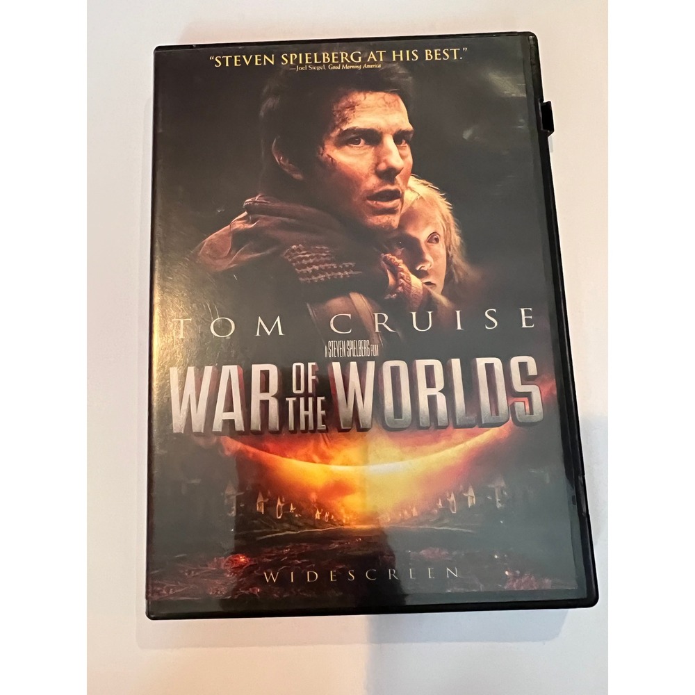 War of the Worlds DVD 2005 Tom Cruise‎ Steven Spielberg Sci-Fi Movie Widescreen